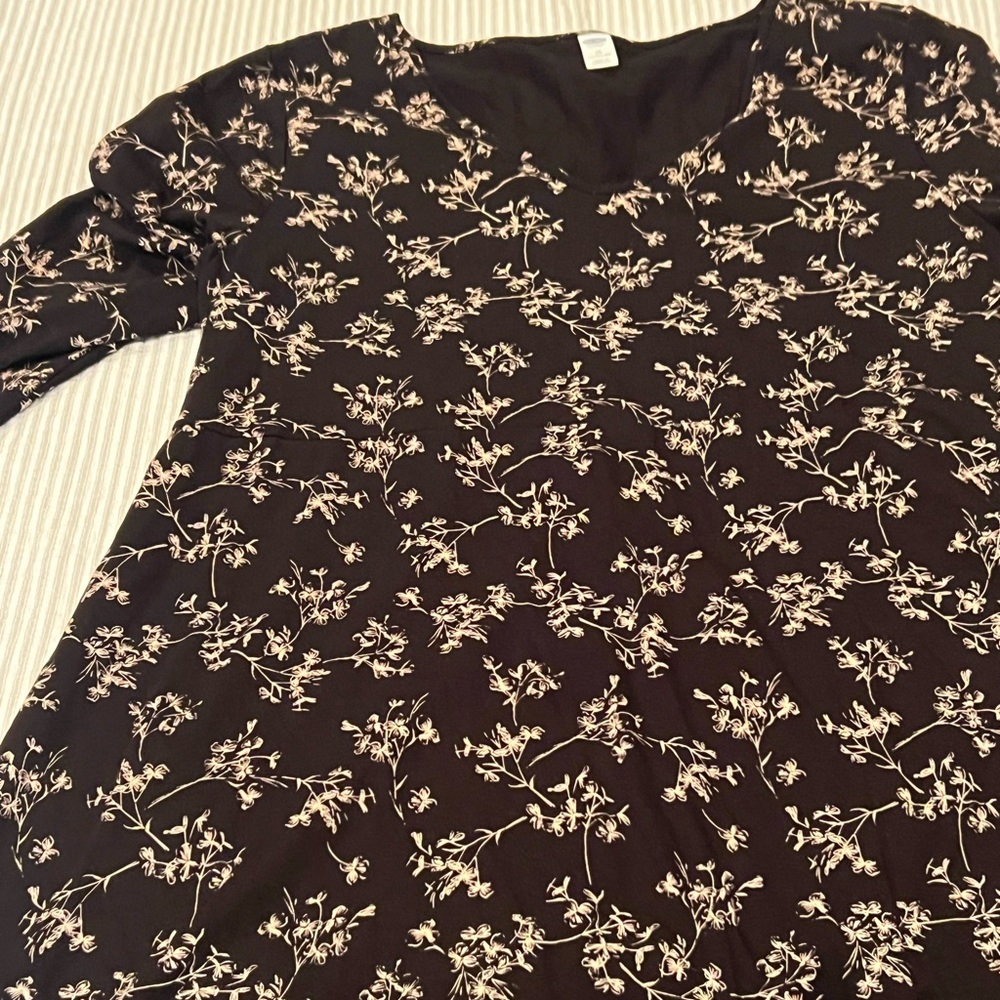 Old Navy long sleeve A-line dress